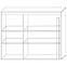 Vitrine Samba 90cm Eiche San Marino/Crem,3