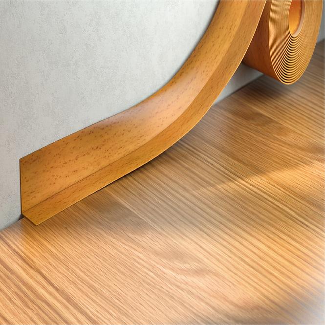 Selbstklebende Sockelleiste 5m alte Eiche