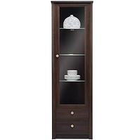 Vitrine Finezja 62cm Eiche Sonoma Schokolade