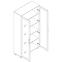 Vitrine Maximus 100cm Venge,3