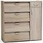 Schuhschrank Max 4 90cm Sonoma Eiche