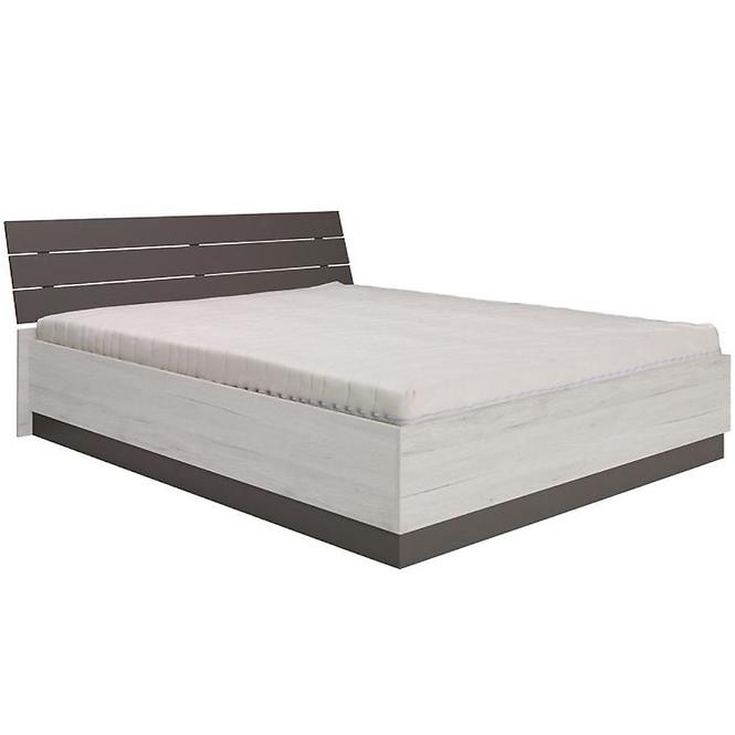 Bett Mit Bettkasten Dione 170cm Kiefer Norv/Grau
