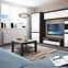 Tv Tisch Sevilla 130cm Norwegische Kiefer/ Weiß,5