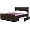 Bett Finezja 160cm Eiche Sonoma Schokolade,2