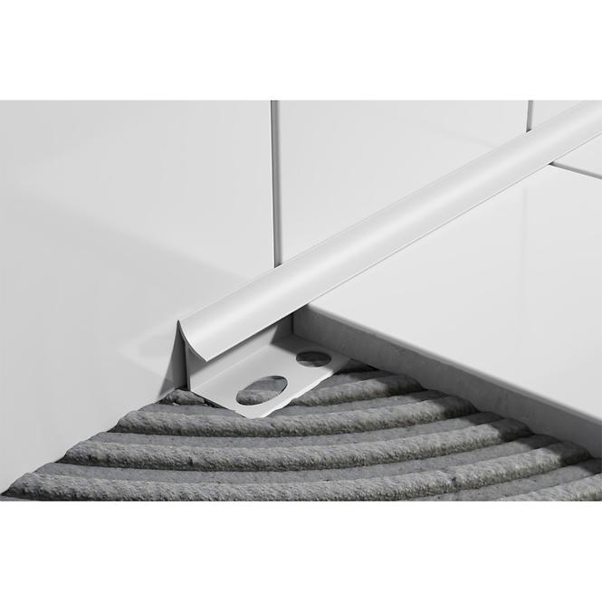 Winkel-Abschlussprofil Elfenbein 102 8/250