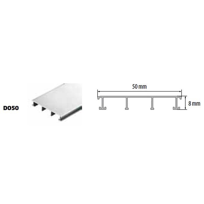 Leiste Inox decor C-1 50 mm/250cm