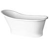 Freistehende Badewanne Gloria 160/68 + Siphon klik-klak