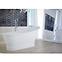 Freistehende Badewanne Gloria 160/68 + Siphon klik-klak,4