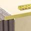 Winkel-Abschlussprofil Aluminium Anoda Gold 10/250,3