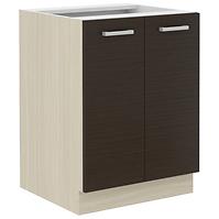 Küchenzeile Wiktoria Chamonix/Legno 60d 2f Bb