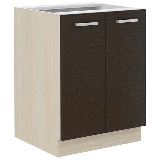 Küchenzeile Wiktoria Chamonix/Legno 60d 2f Bb