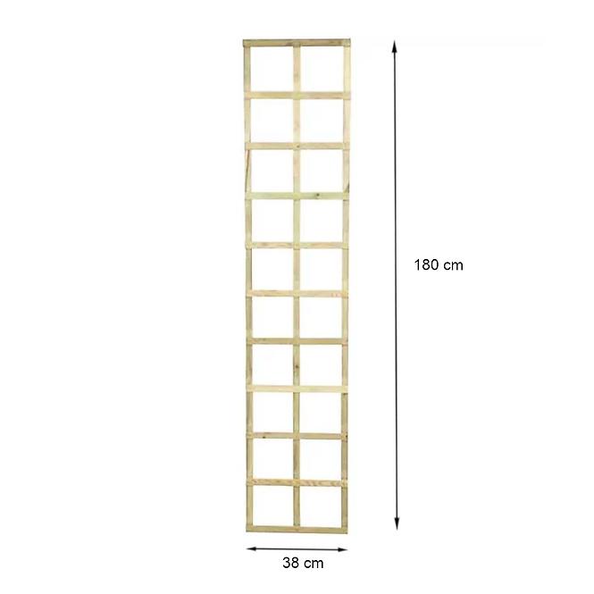 Sichtschutzzaun-Element Kinga PR.B38H180