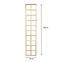 Sichtschutzzaun-Element Kinga PR.B38H180,2