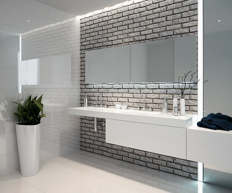 Stein Loft Brick weiß  Pack.=0,56m2