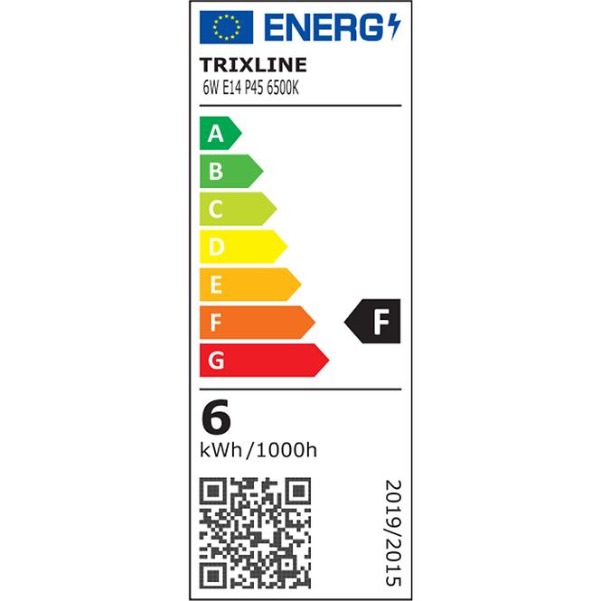 Glühbirne TR LED P45 6W 6500K 520LM E14