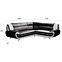 Ecksofa Palermo 3R2 Soft 11 + Soft 31,3