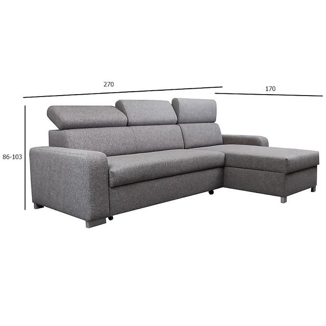 Ecksofa Laguna U ST-1011 SZ