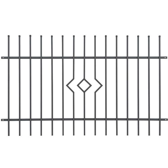Panel Plotovy Porto 2 2m|1,2m ZN+RAL7016