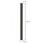 Pfosten 70X70 ZN+RAL7016,2