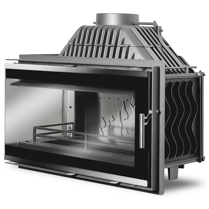 Kamineinlage W16 Premium  14,7kw linkes Glas