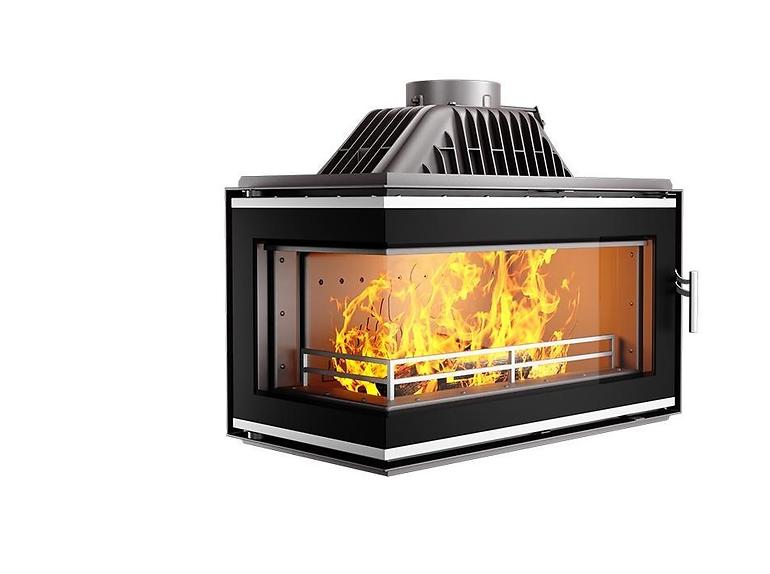Kamineinlage W16 Premium  14,7kw linkes Glas