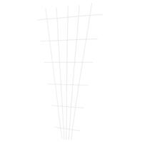 Fächerspalier 150cm weiß