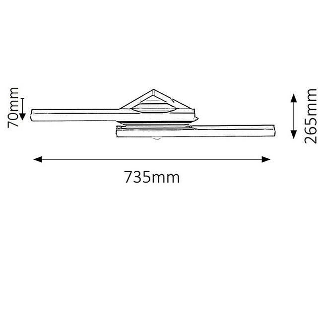 Lampe Antonina 5895 Led 2X12W LN,4