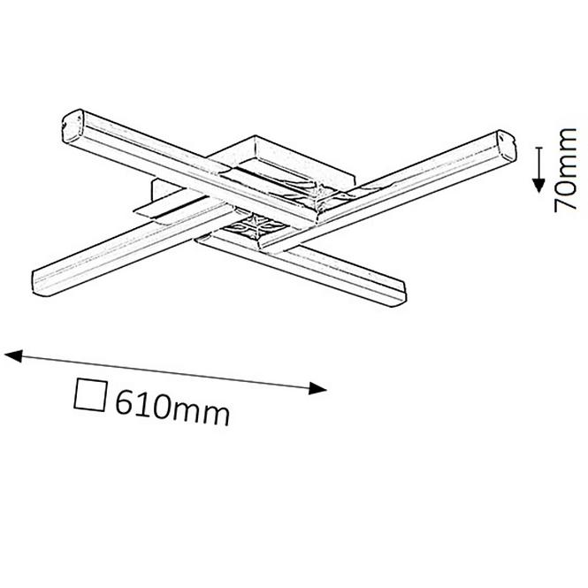 Lampe Antonina 5896 Led 4X6W LN
