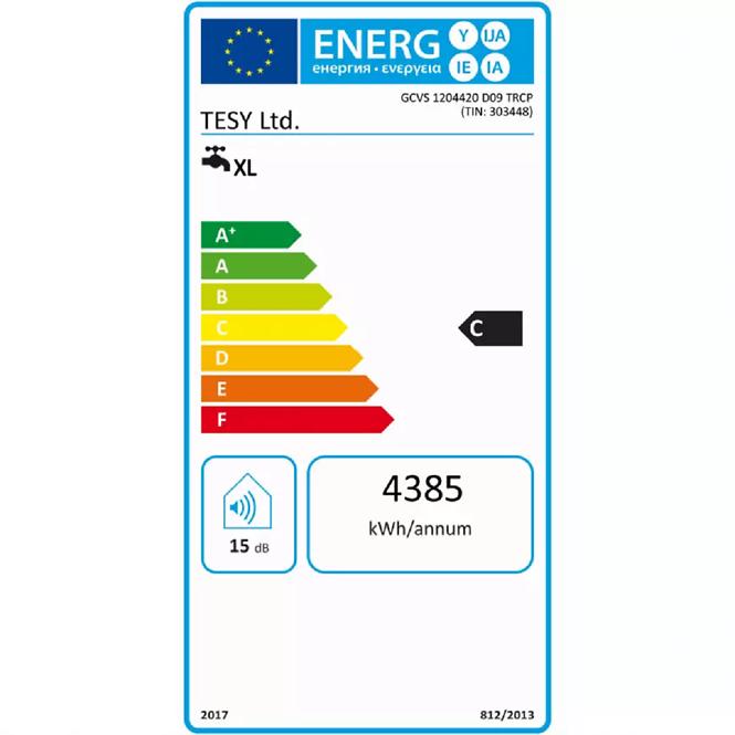 Warmwasserhitzer mit Wärmetauscher 120L