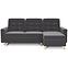 Ecksofa Vegas Fuego 166 dr narural,2