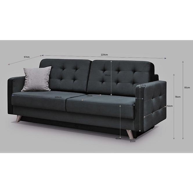 Sofa Vegas Fuego 166 DR Natural