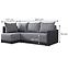 Ecksofa Tymon L Inari 91 + Inari 96,6