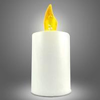 LED Kerze - gelbe Flamme