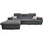 Ecksofa Polo L Inari 96 + Inari 45 I grau