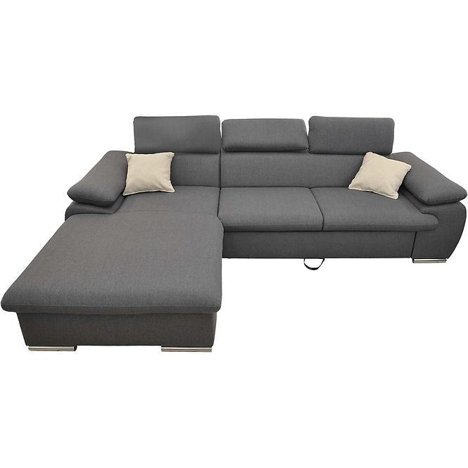 Ecksofa Polo L Inari 96 + Inari 45 I grau