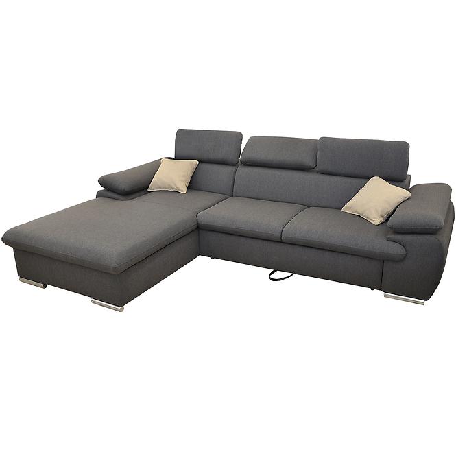Ecksofa Polo L Inari 96 + Inari 45 I grau