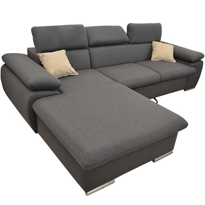 Ecksofa Polo L Inari 96 + Inari 45 I grau