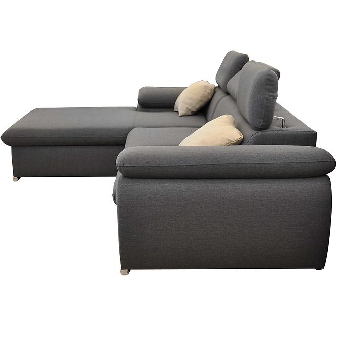 Ecksofa Polo L Inari 96 + Inari 45 I grau