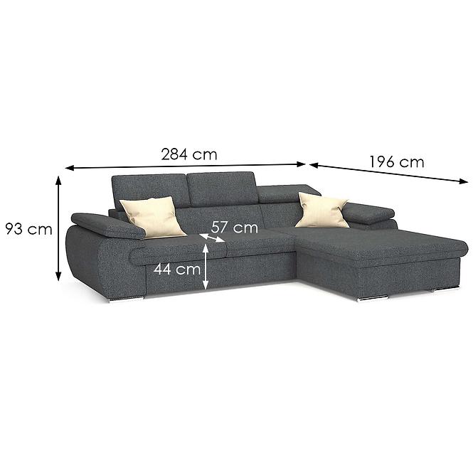 Ecksofa Polo R Inari 96 + Inari 45 I