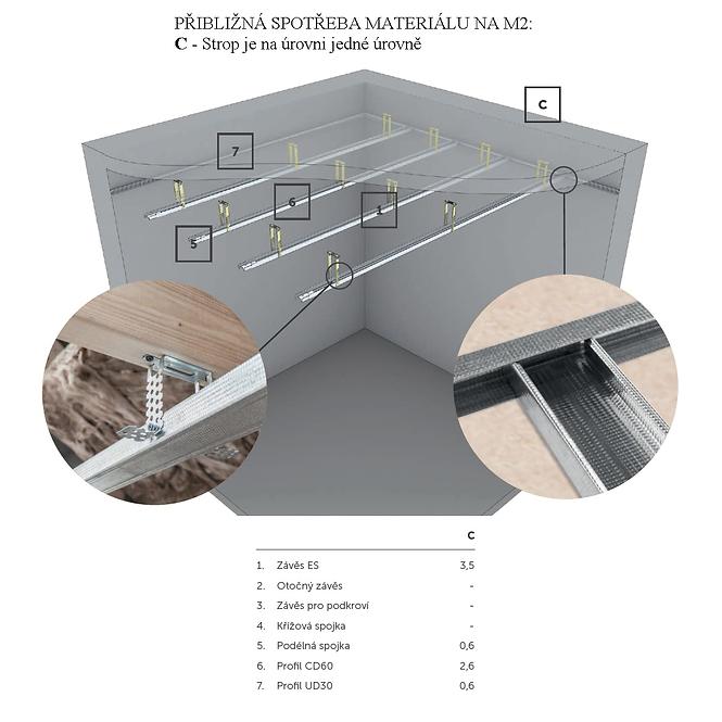 Profil UD 28/3000 (0,6)