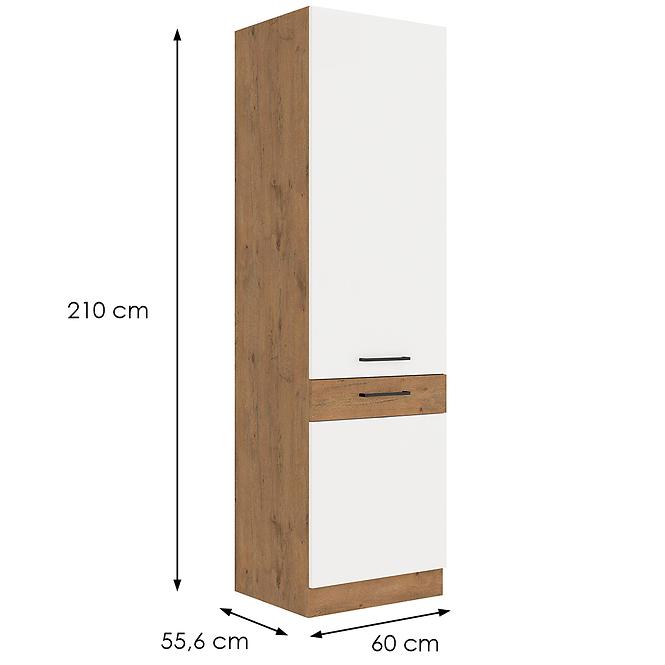 Küchenzeile Vigo Weiß Hg 60dk-210 2f