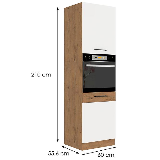 Küchenzeile Vigo Weiß Hg 60dp-210 2f