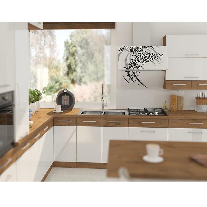 Vigo Türen für Einbauspülmaschine weiß HG  570x596