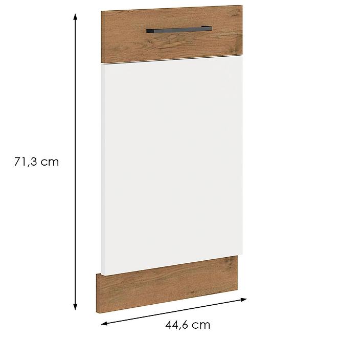 Vigo Türen für Einbauspülmaschine weiß HG 713x446