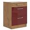 Küchenzeile Vigo Burgund Hg 60d 3s Bb
