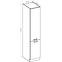 Küchenzeile Eko White 40dk-210 2f,2