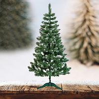 KIEFER WEIHNACHTSBAUM MIT WEIß ENDE 180 cm.