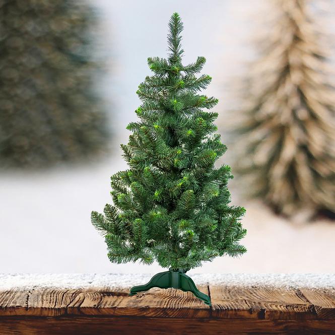 KIEFER WEIHNACHTSBAUM MIT GRÜNER ENDE 120 cm.