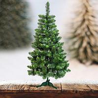 KIEFER WEIHNACHTSBAUM MIT GRÜNER ENDE 150 cm.