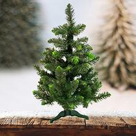 KIEFER WEIHNACHTSBAUM MIT GRÜNER ENDE 80 cm.